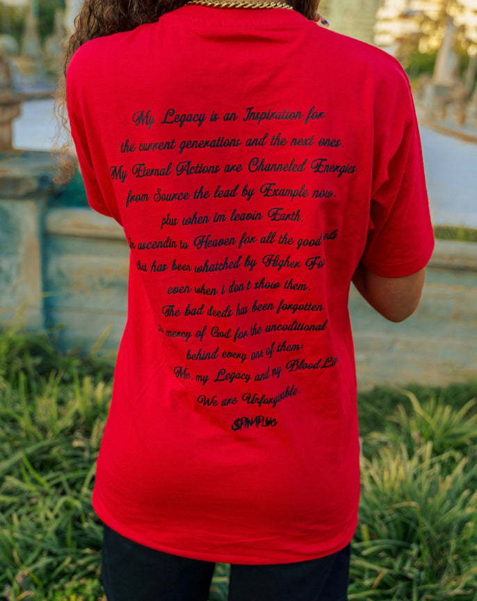 Red Legacy444Eternity ORGANICotton Tee