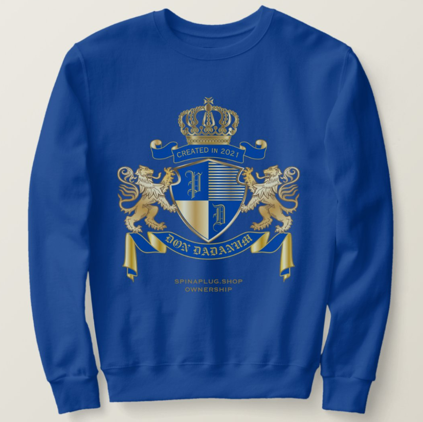 Royal Blue Don Dadanum Sweatshirt