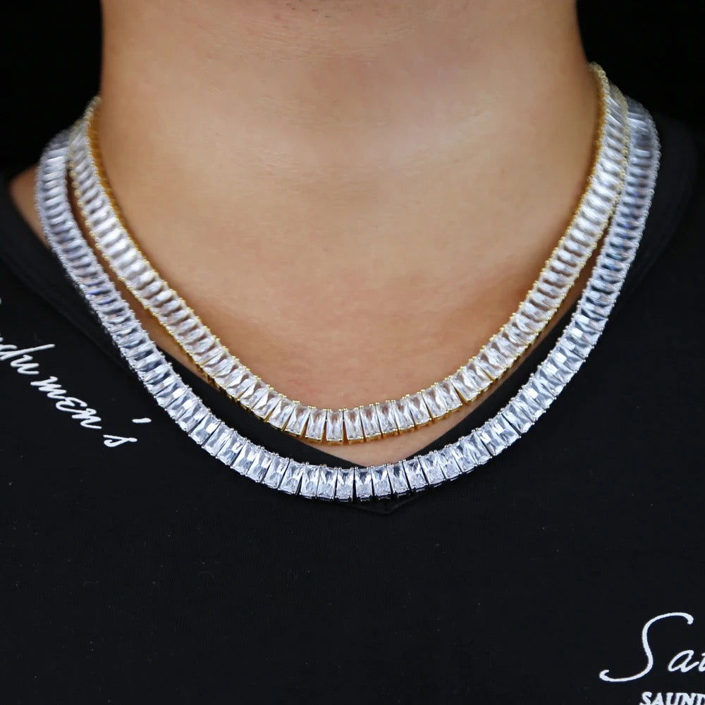 Mirror Tennis Set Chain+Bracelet