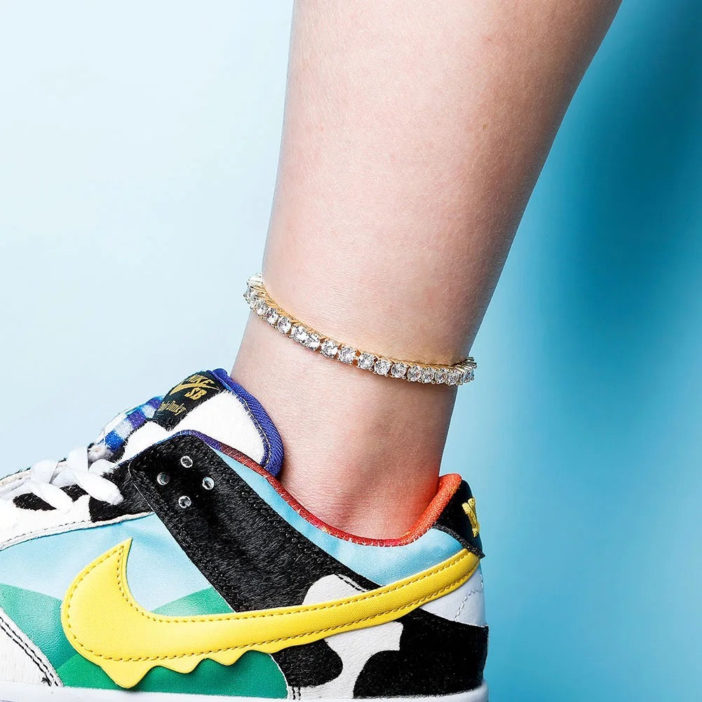 Tennis Multicolors Ankle Bracelets