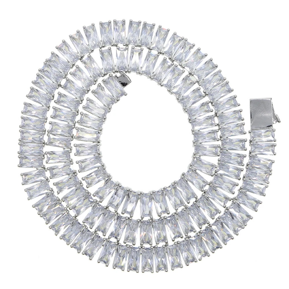 Mirror Tennis Set Chain+Bracelet