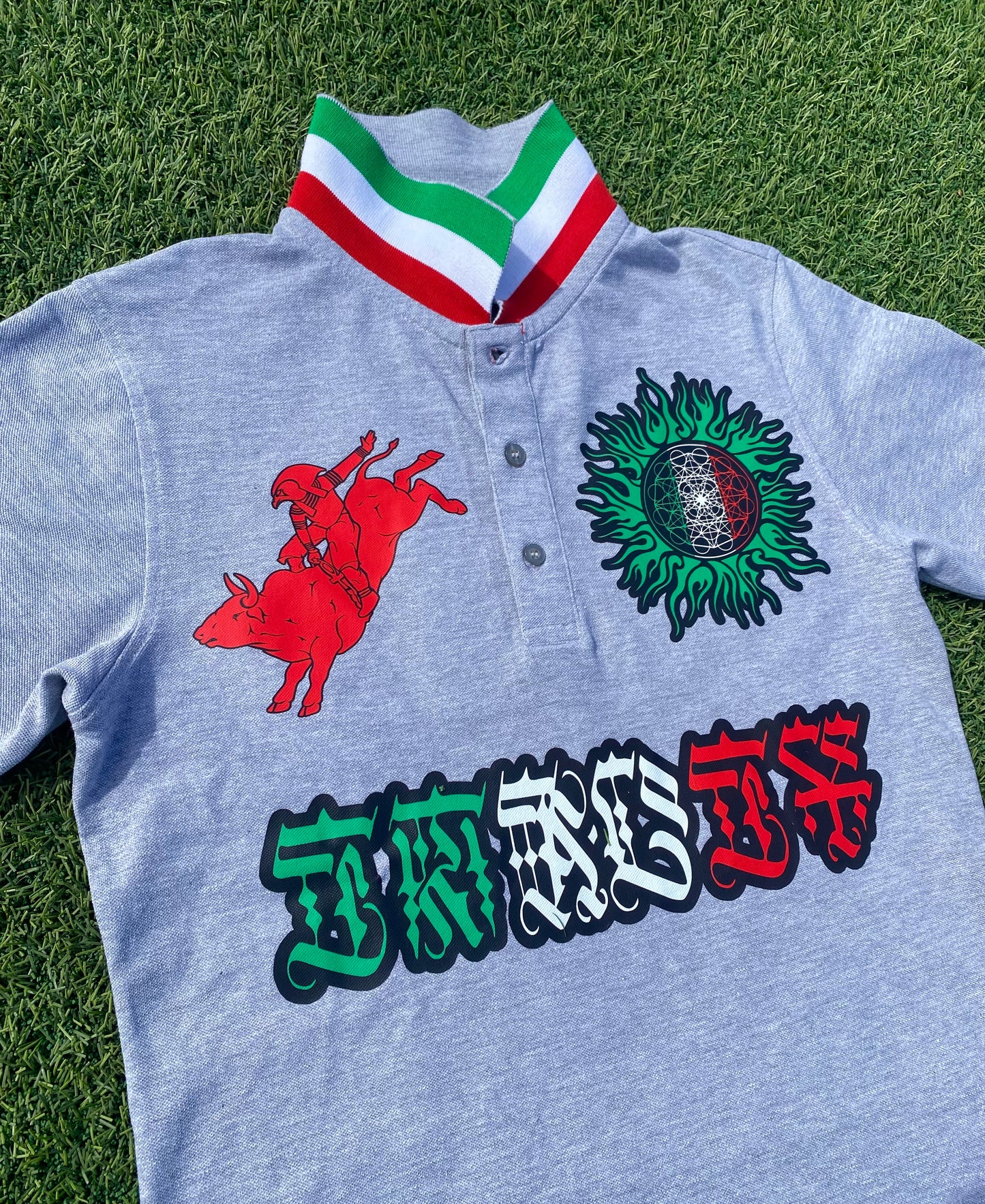 Grey Polo ITALIA RahDeo