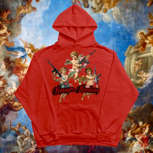 Fire Red Heavyen KHeallerz Hoodie