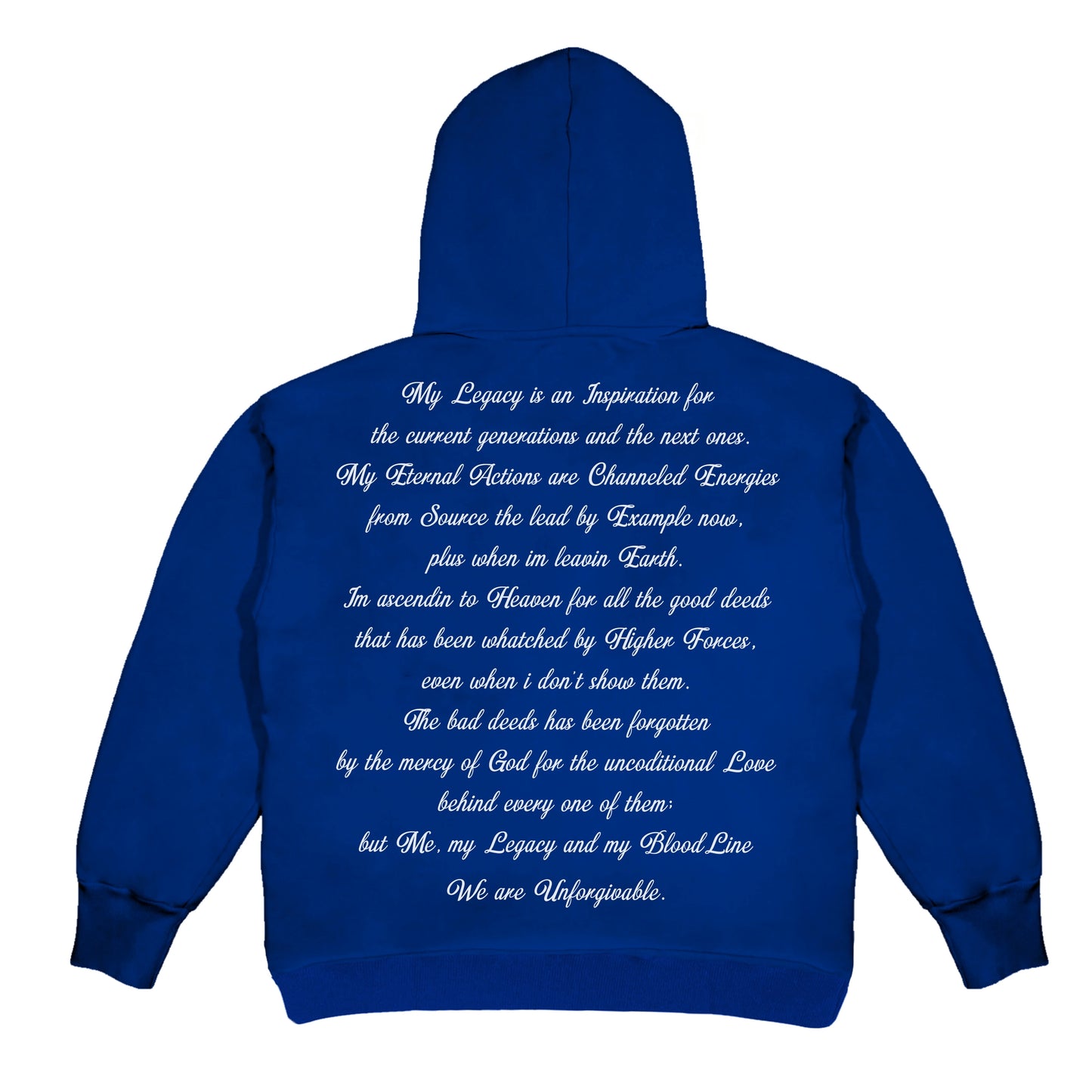 Royalty Blue Legacy444Eternity Hoodie