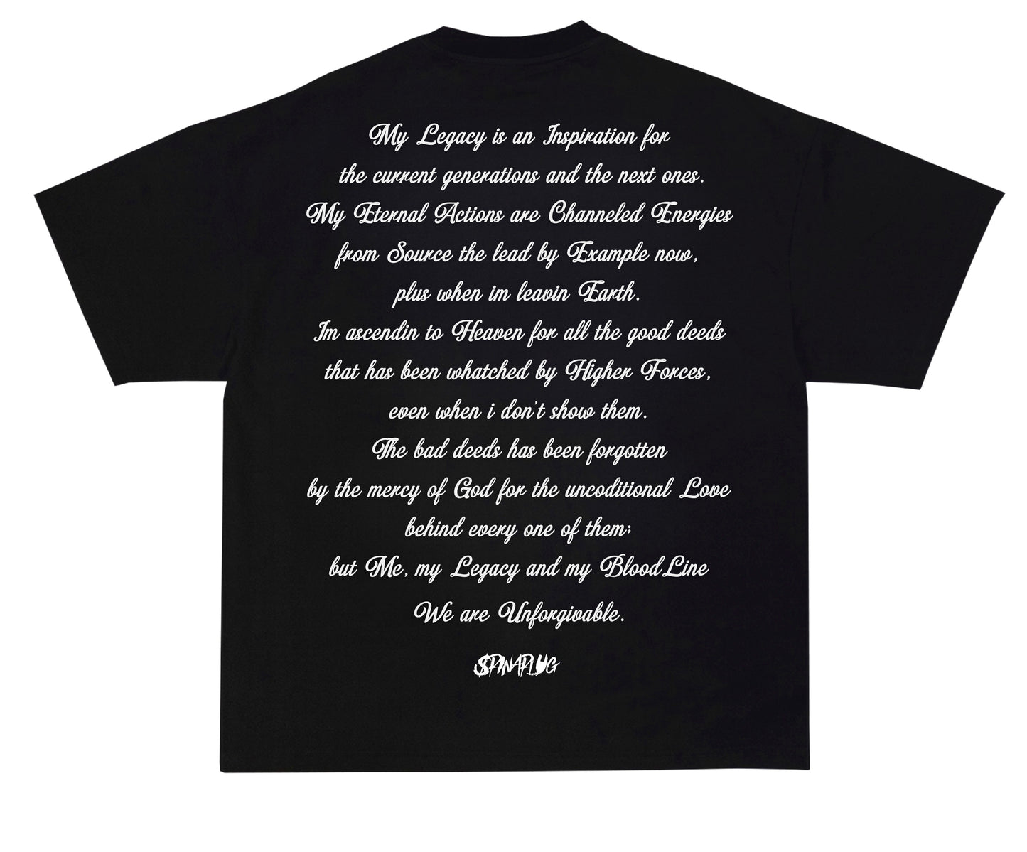 ORGANICotton BlacKa Legacy444Eternity Tee