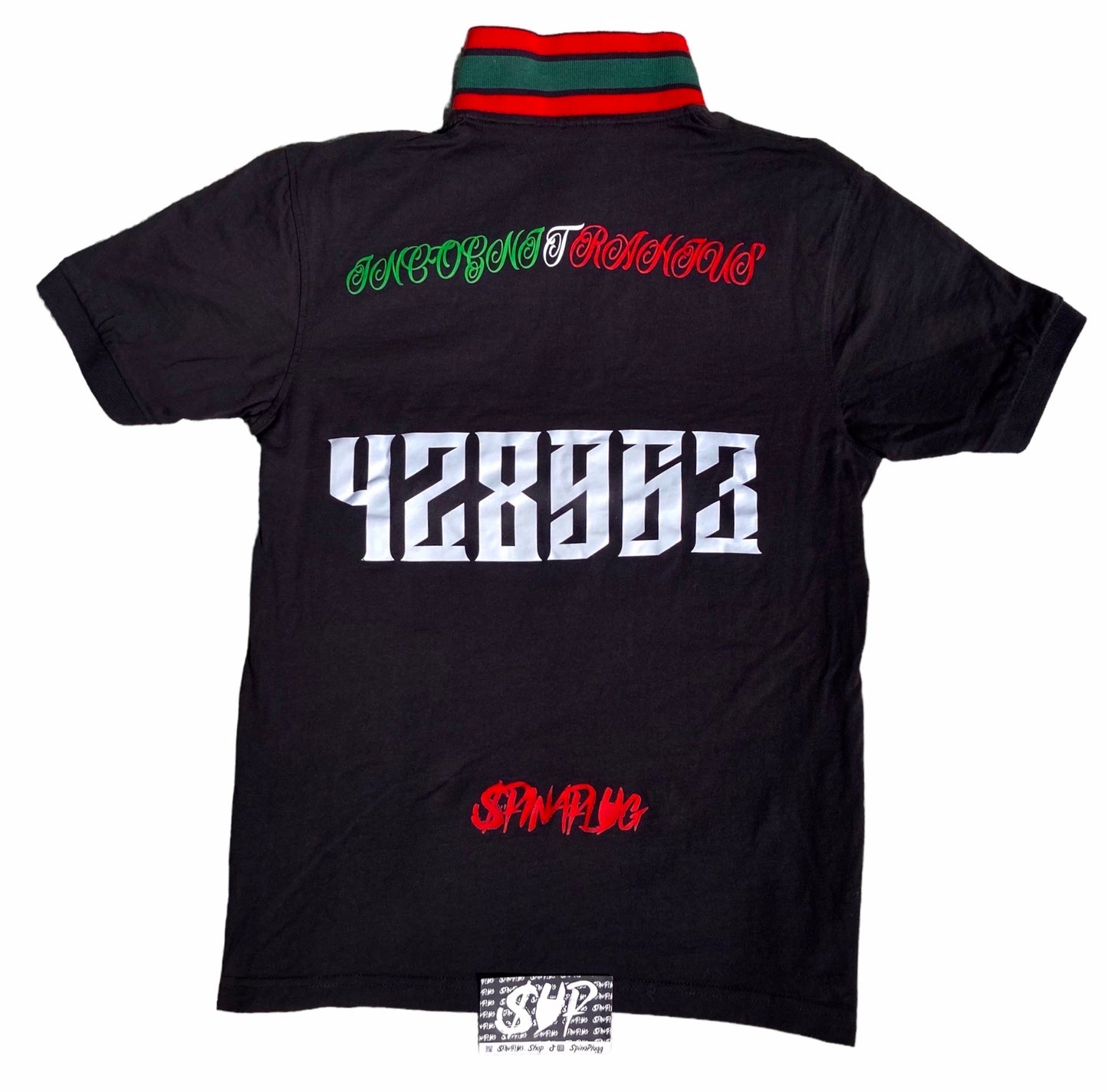 Custom Black Polo ITALIA RahDeo