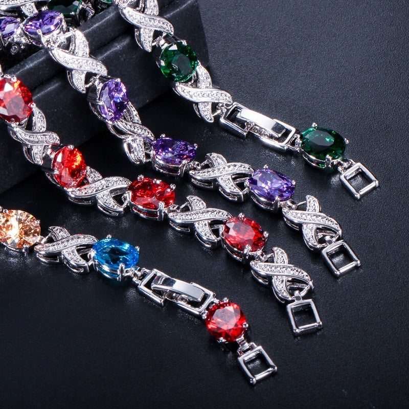 Rubins MultiColors Bracelets Legacy444888Eternity