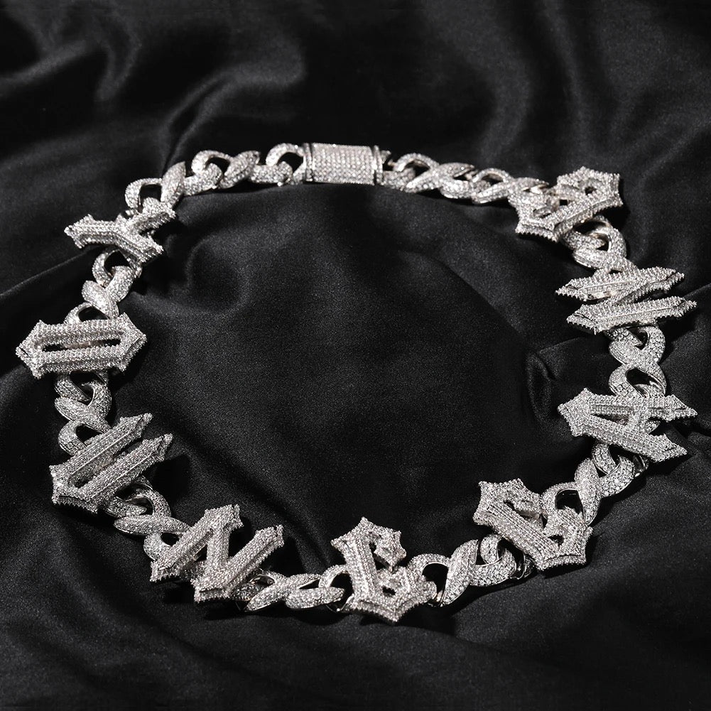 Name Letters Legacy444Eternity Star Cuban Custom