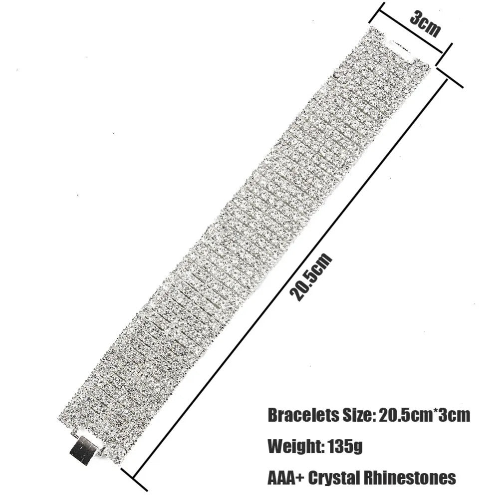 Tennis 8 Rows Bracelets