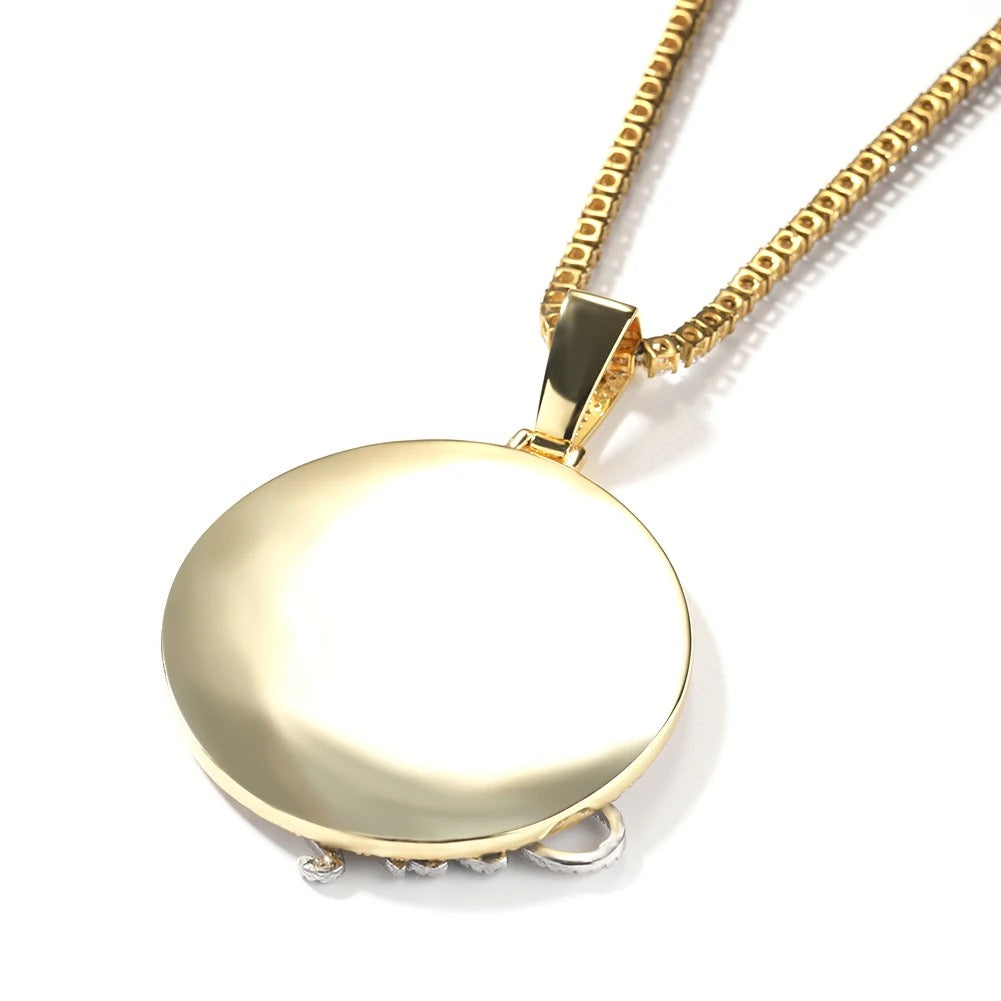 Name on Photo Custom Chains