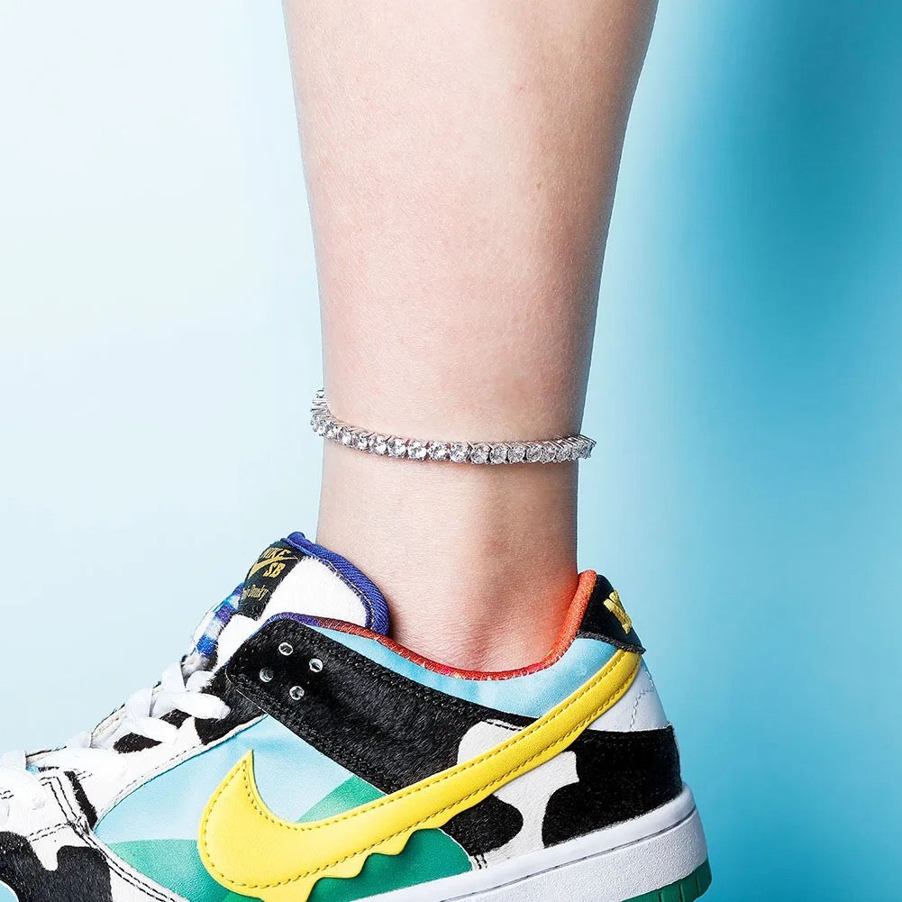 Tennis Multicolors Ankle Bracelets