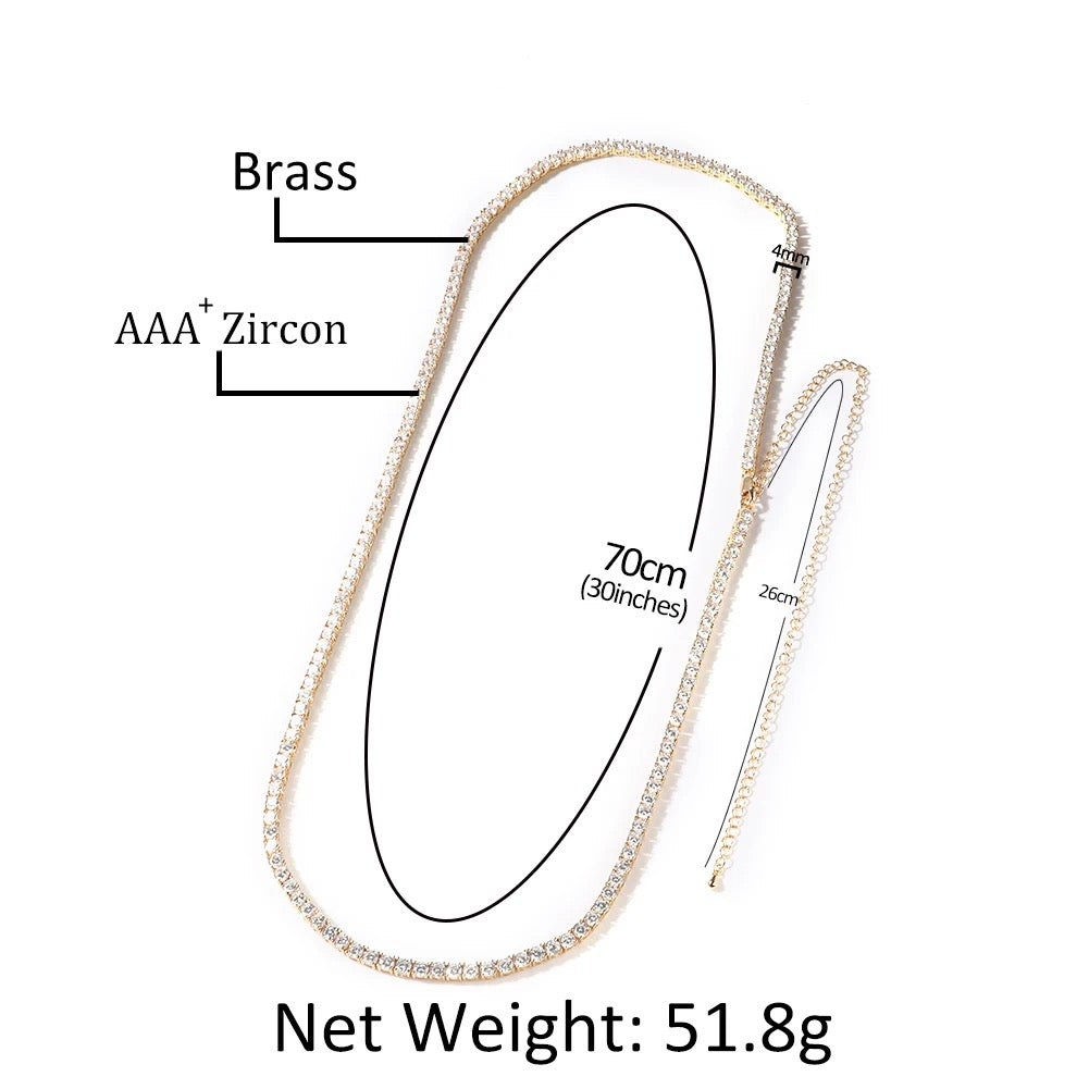 Girl Waist Tennis Chain