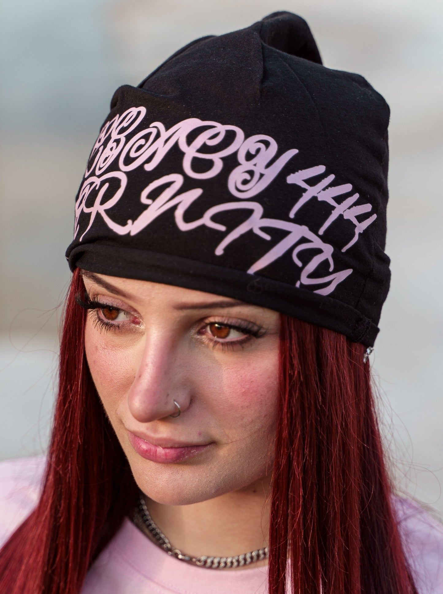 Viola Foxa Legacy444Eternity Pink Beanie