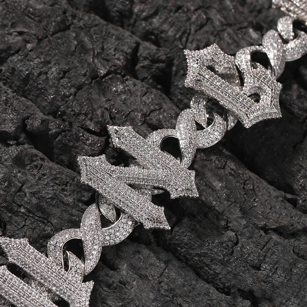 Name Letters Legacy444Eternity Star Cuban Custom