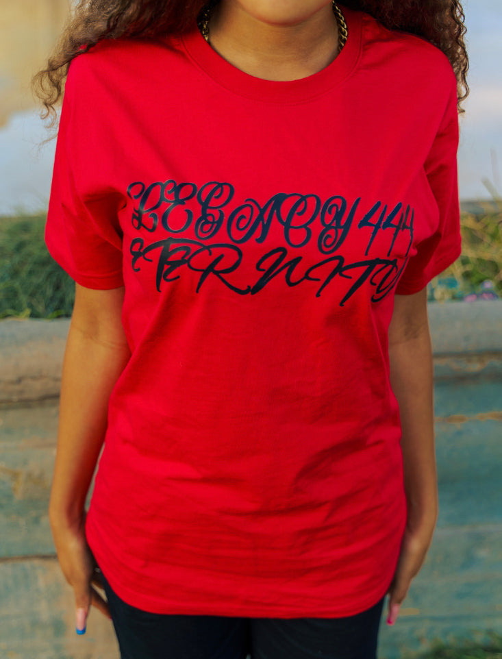 Red Legacy444Eternity ORGANICotton Tee