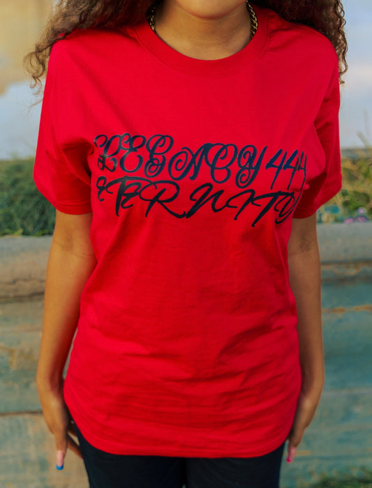 Red Legacy444Eternity ORGANICotton Tee