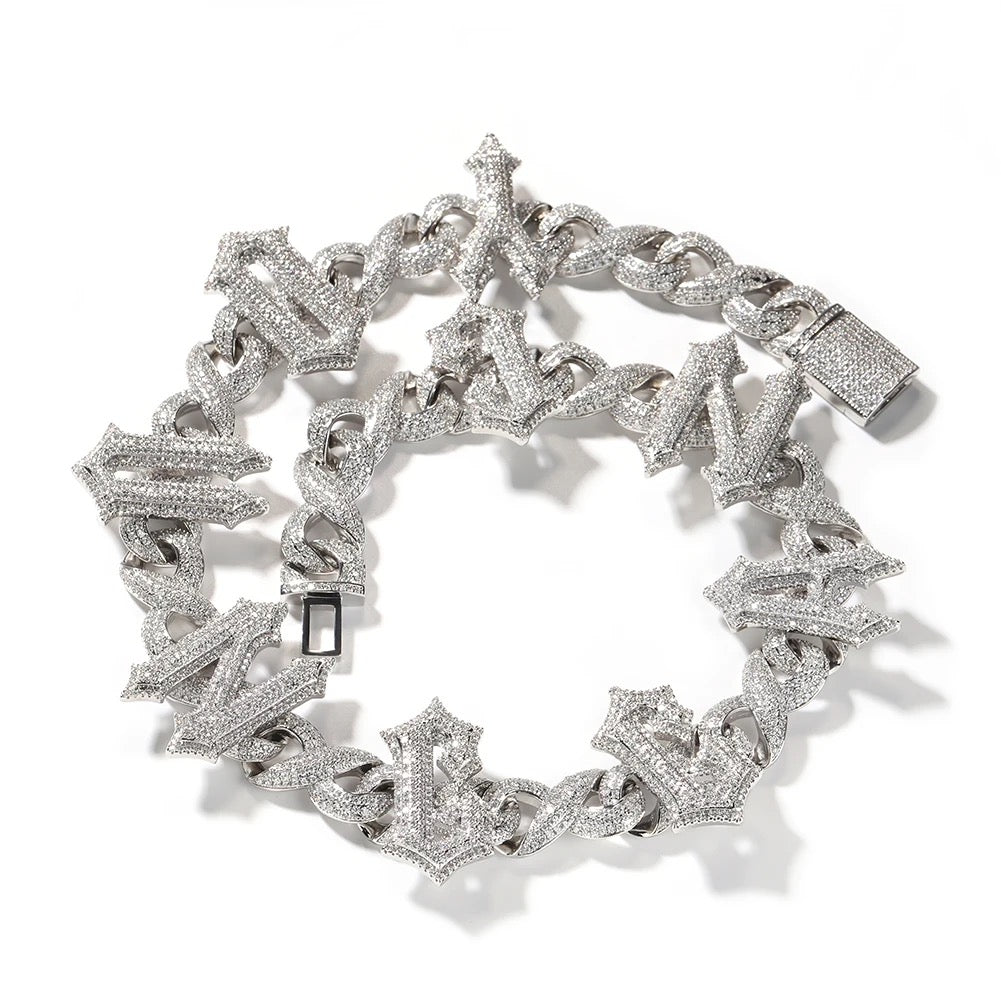 Name Letters Legacy444Eternity Star Cuban Custom