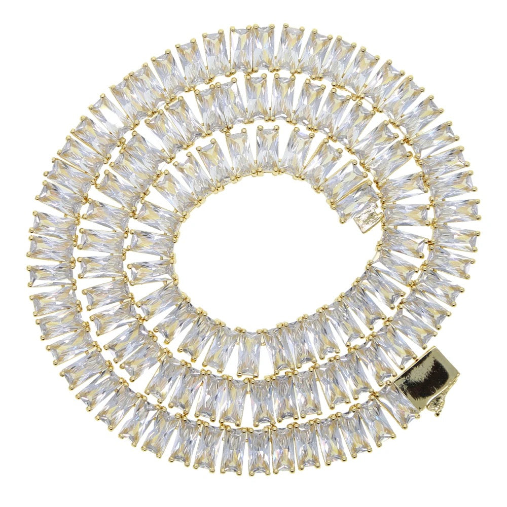 Mirror Tennis Set Chain+Bracelet