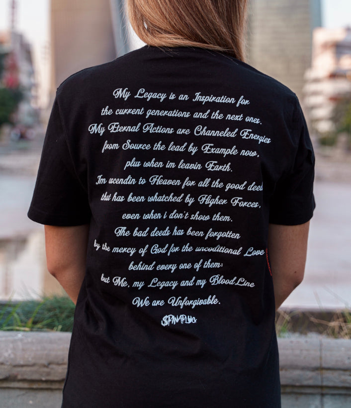 ORGANICotton BlacKa Legacy444Eternity Tee