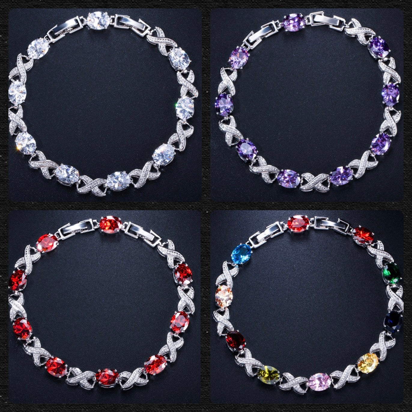 Rubins MultiColors Bracelets Legacy444888Eternity