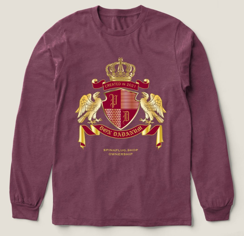 Wine Bordeaux Don Dadanum Long Sleeve