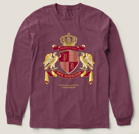 Wine Bordeaux Don Dadanum Long Sleeve