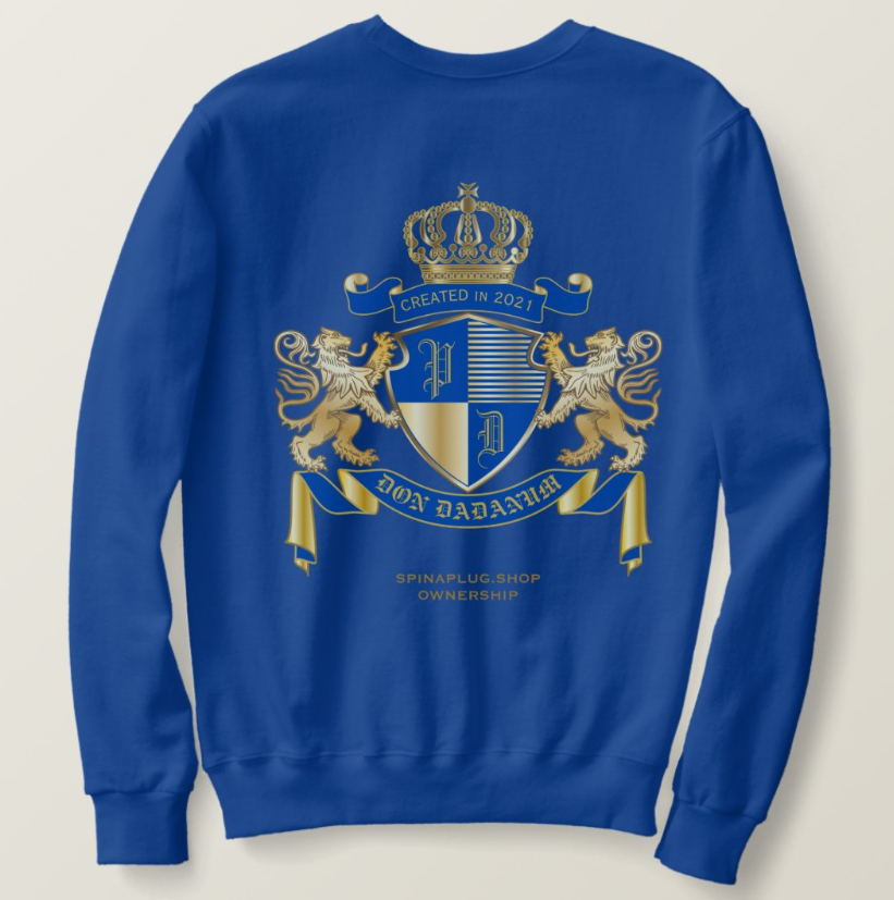 Royal Blue Don Dadanum Sweatshirt