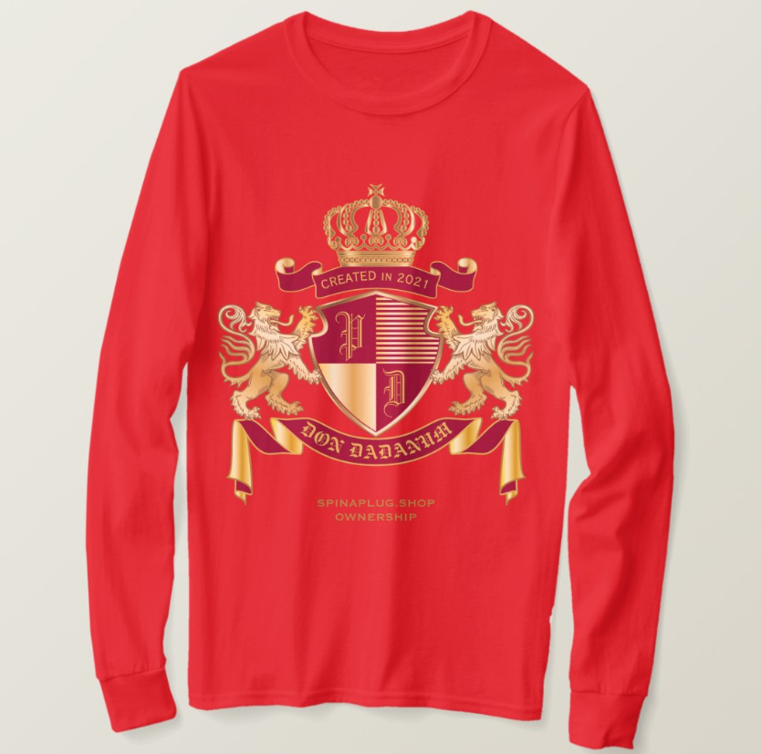 Red & Gold Don Dadanum Long Sleeve