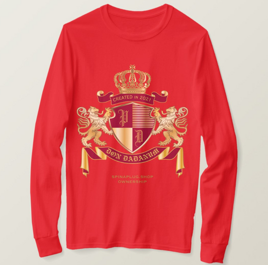 Red & Gold Don Dadanum Long Sleeve