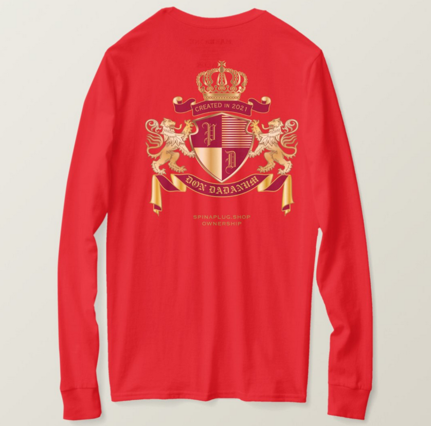Red & Gold Don Dadanum Long Sleeve