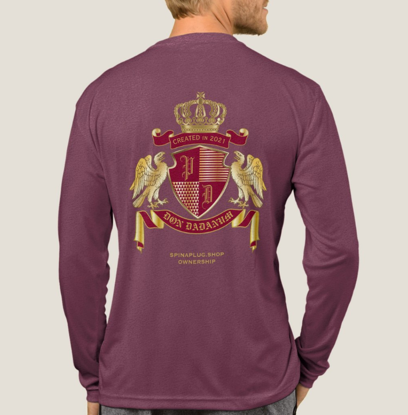 Wine Bordeaux Don Dadanum Long Sleeve