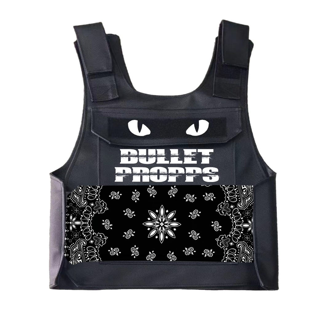 Leather Pelle Black Bullet Propps