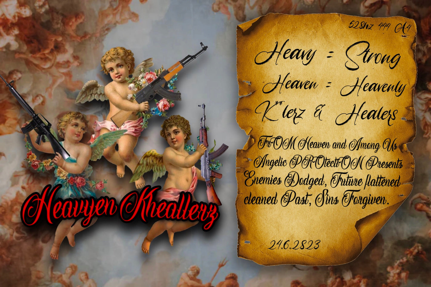 Heavyen KHeallerz Pink Hoodie