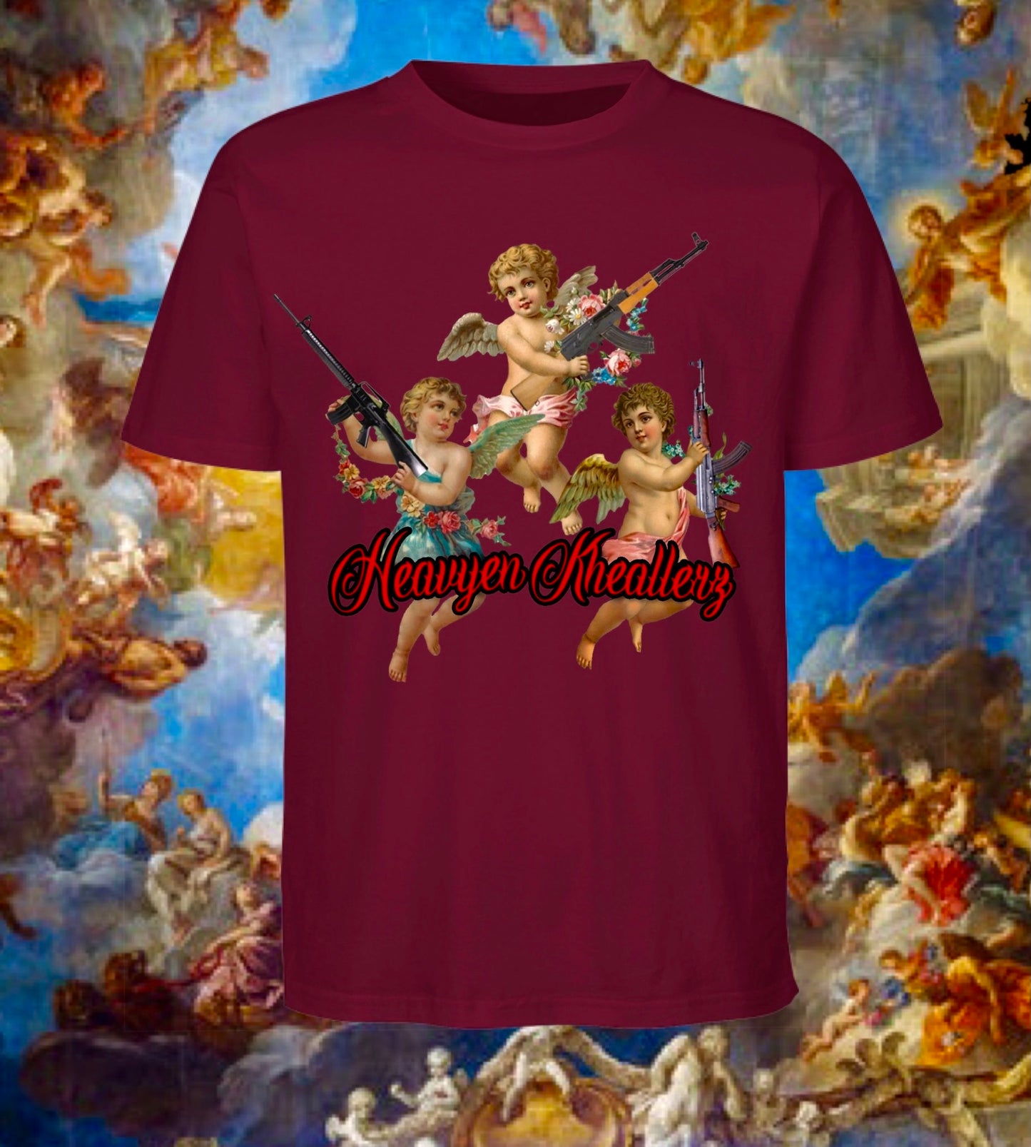 Tee Bordeaux Heavyen KHeallerz