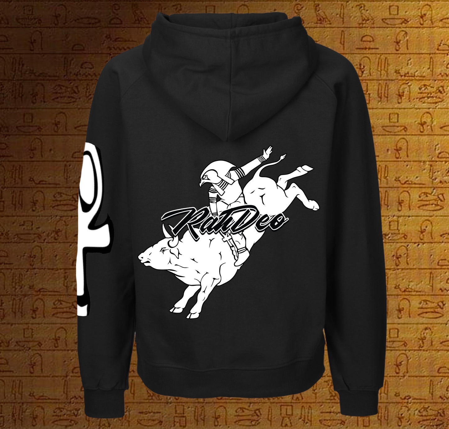 Rahdeo Hoodie Zip Black Eagles don't Fly with pidgeons