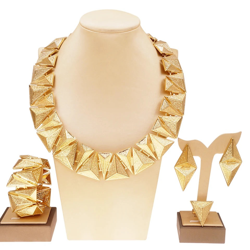 Pyramids Jewelery Set