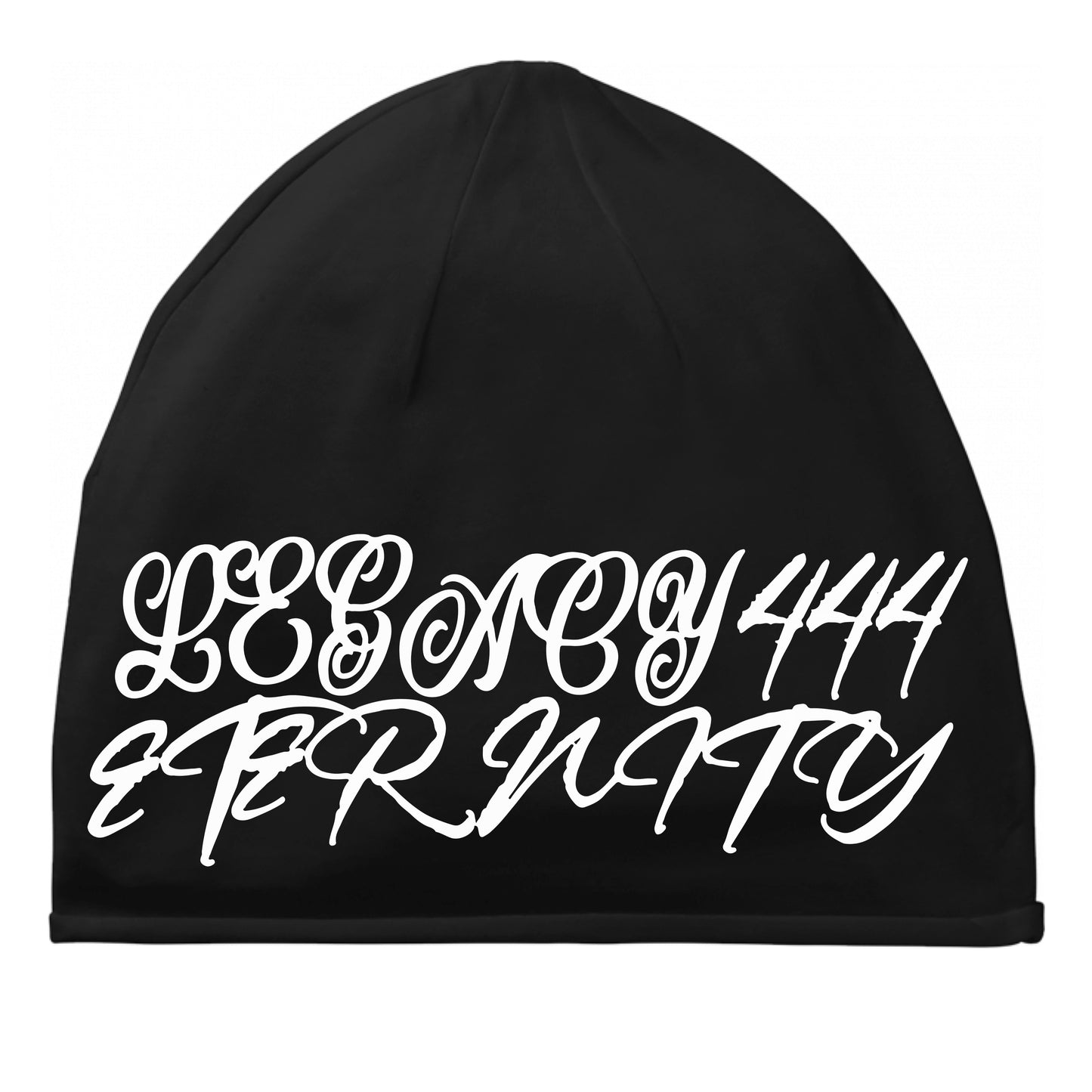 Organic Cotton Legacy444Eternity Black Beanie