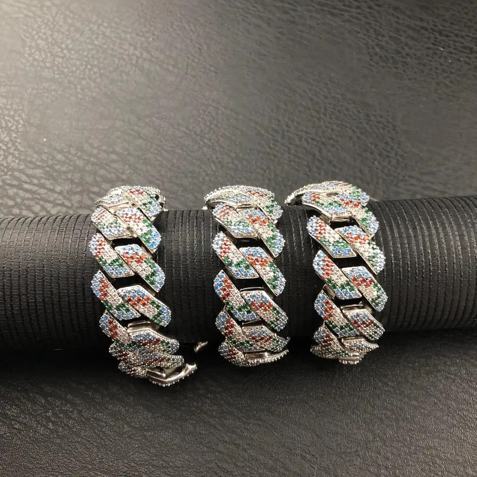 Italia Cuban Chain Tricolor 🇮🇹