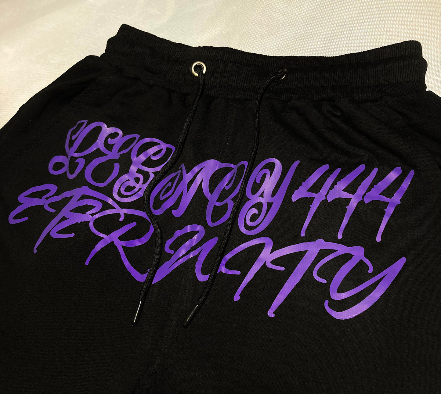 Purple & Black Legacy444Eternity Shorts