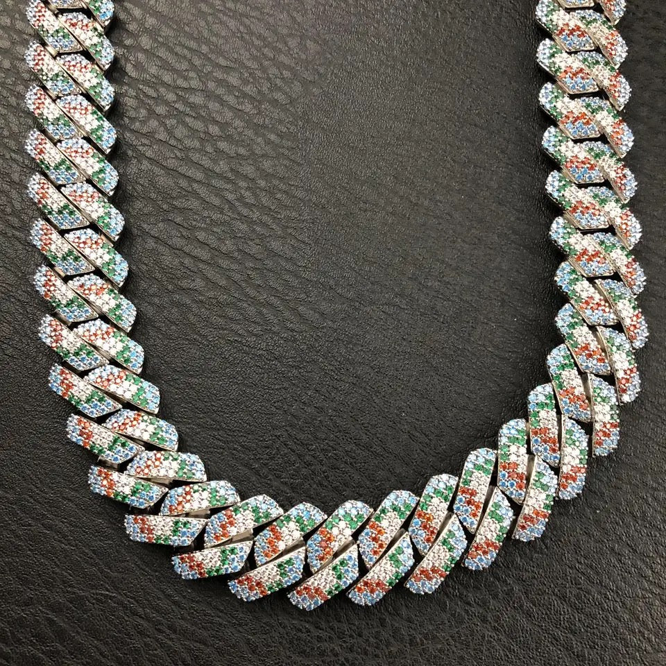 Italia Cuban Chain Tricolor 🇮🇹