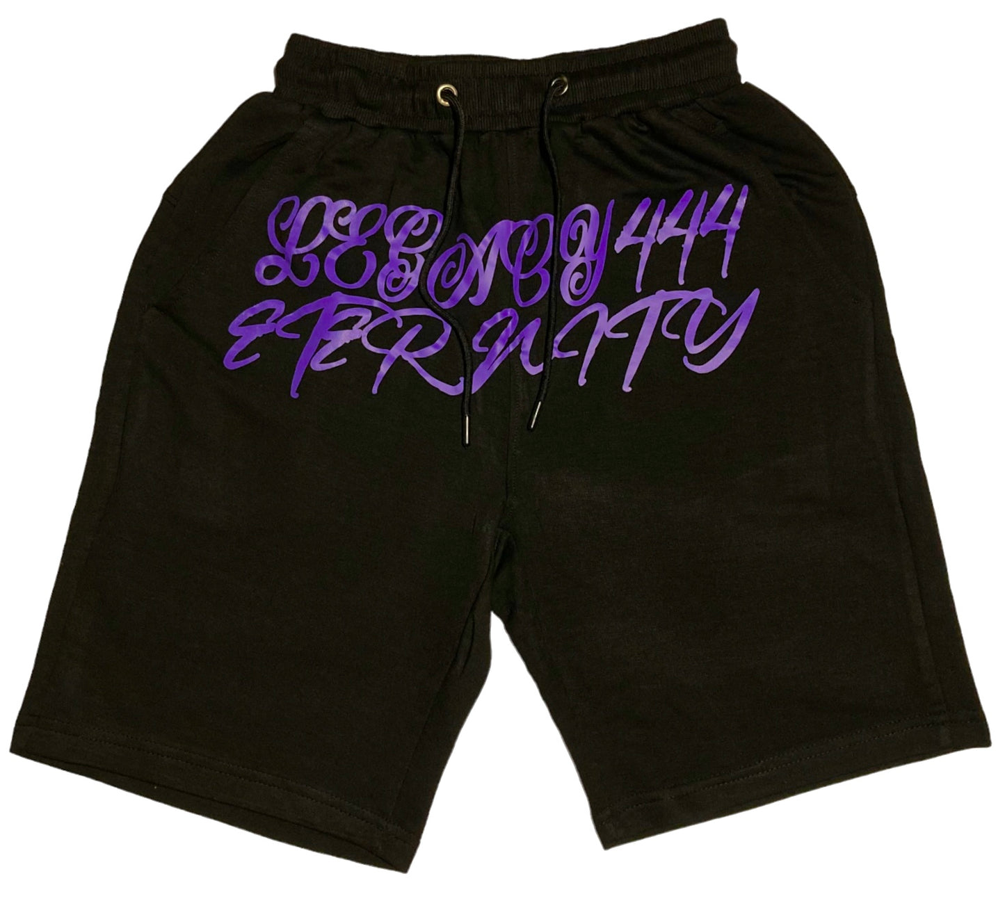 Purple & Black Legacy444Eternity Shorts