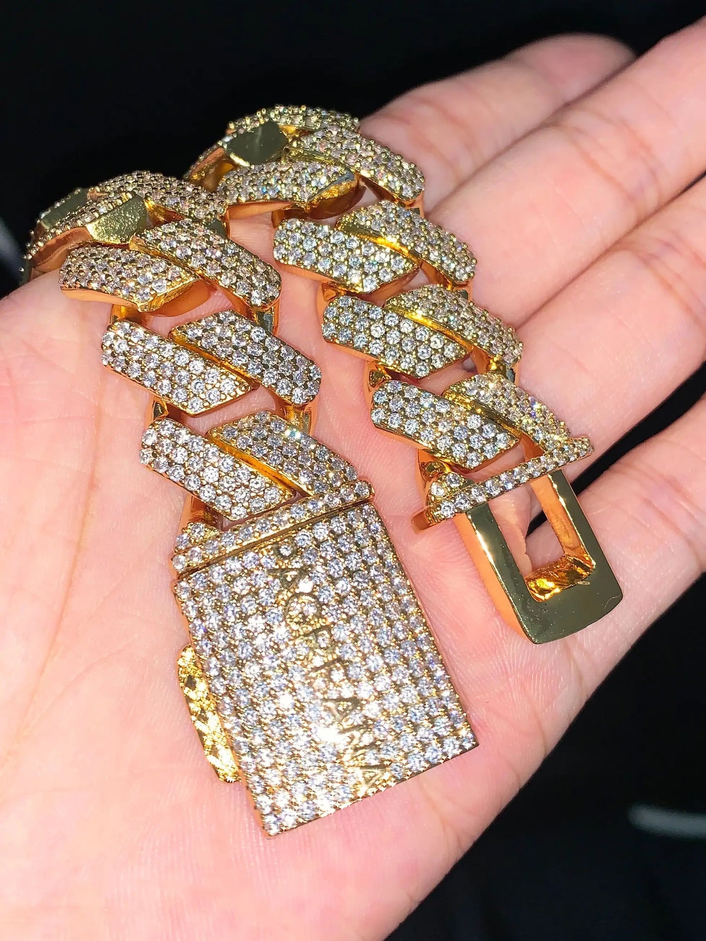 NOME PERSONALIZZABILE su Chiusura Cuban CUSTOM