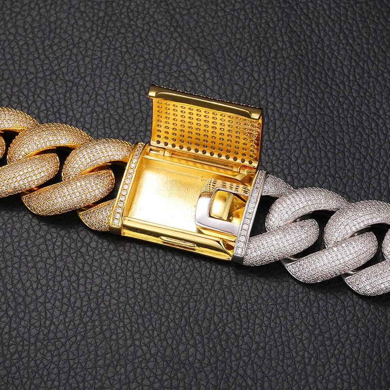 Giant Cuban Bracelets 25mm