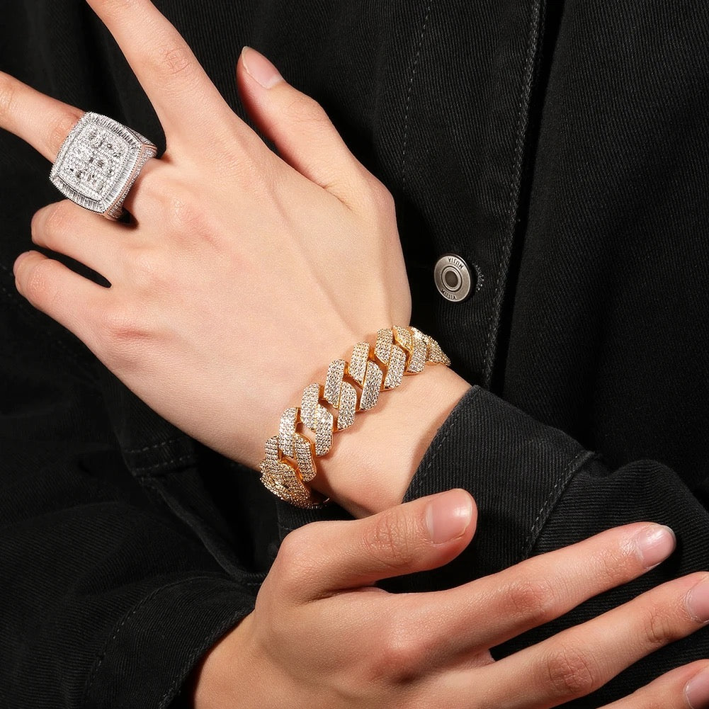 Nondual Cuban Bracelets 20mm