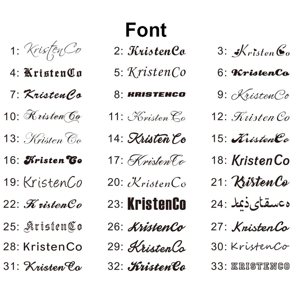 Cuban Mini Custom con NOME