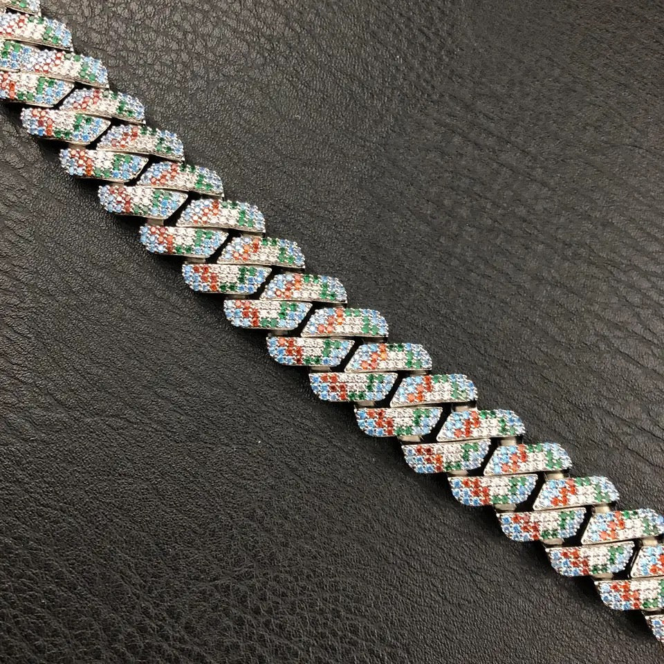 Italia Cuban Chain Tricolor 🇮🇹