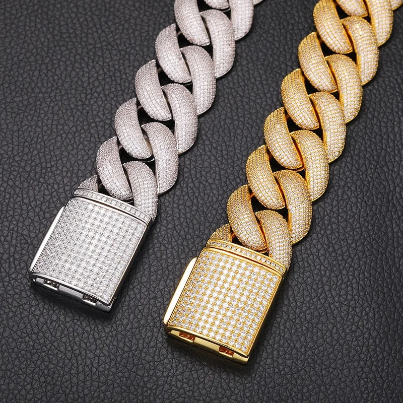 Giant Cuban Bracelets 25mm