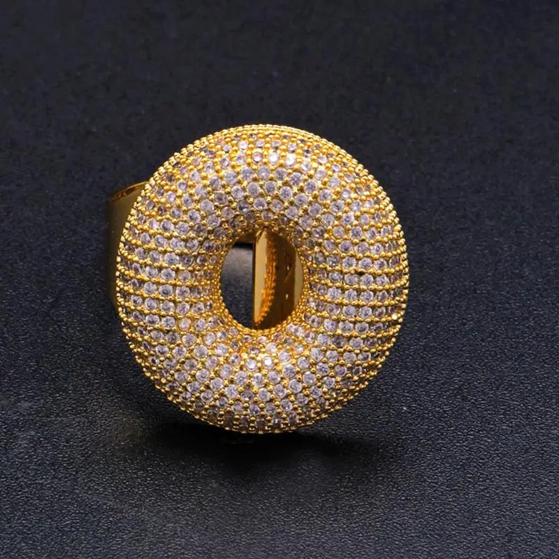 Lettere ALFABETO Rings NOME PERSONALIZZABILE