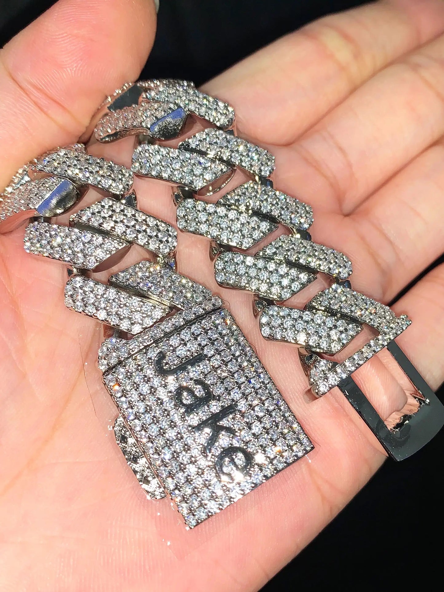 NOME PERSONALIZZABILE su Chiusura Cuban CUSTOM