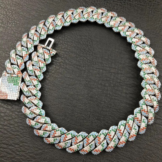Italia Cuban Chain Tricolor 🇮🇹